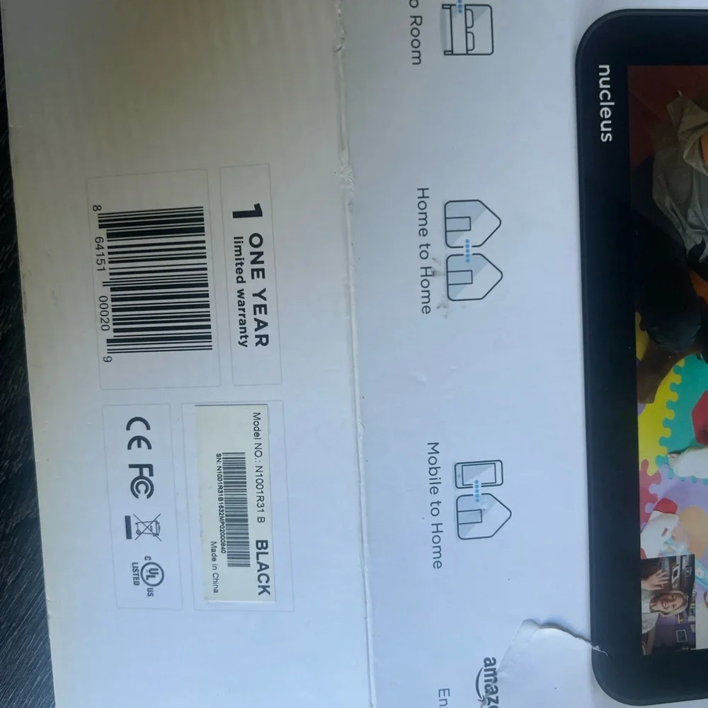 New Era Black Intercom Tablet